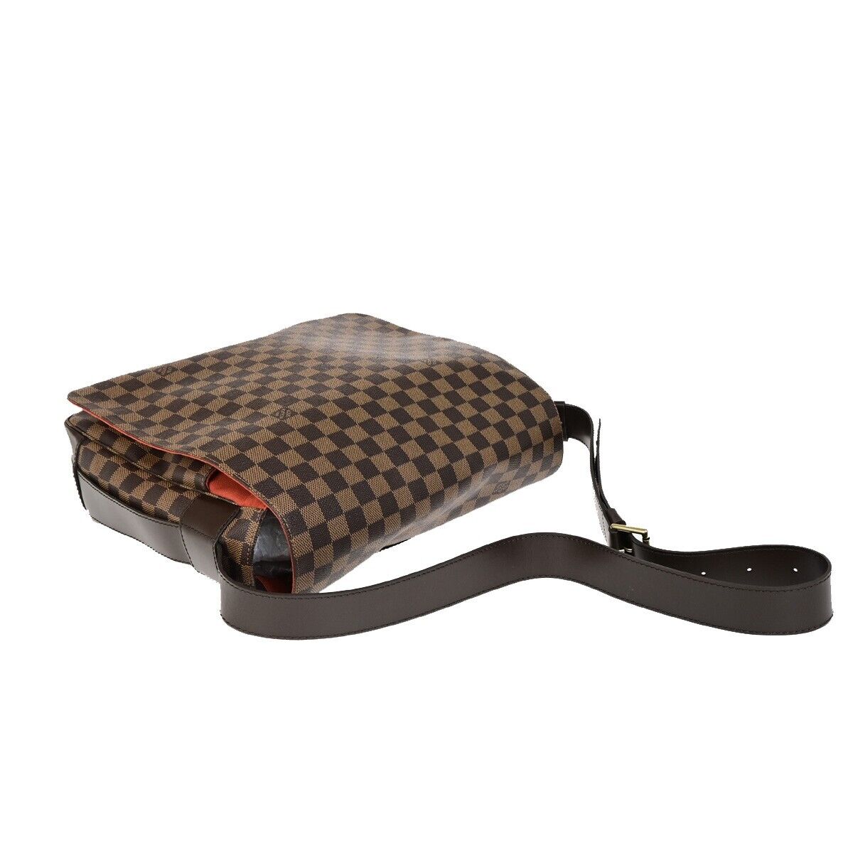 LOUIS VUITTON Bastille Shoulder Bag Damier Ebene Leather Brown N45258 25FB189