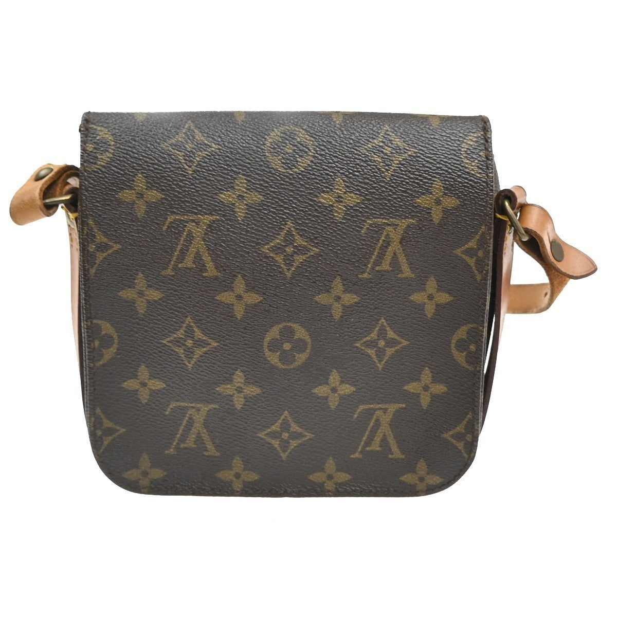 LOUIS VUITTON Mini Cartouchiere Shoulder Bag Monogram Leather BN M51254 36MA565
