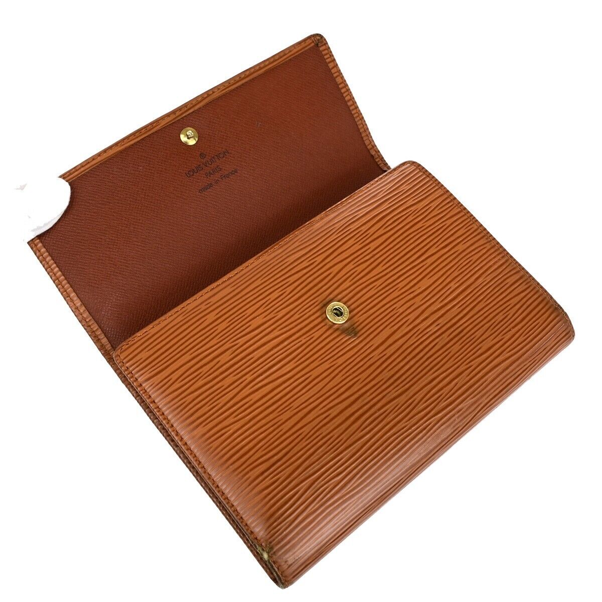 LOUIS VUITTON Porte Tresor Etui Papier Trifold Wallet Epi BN M63173 07EB262