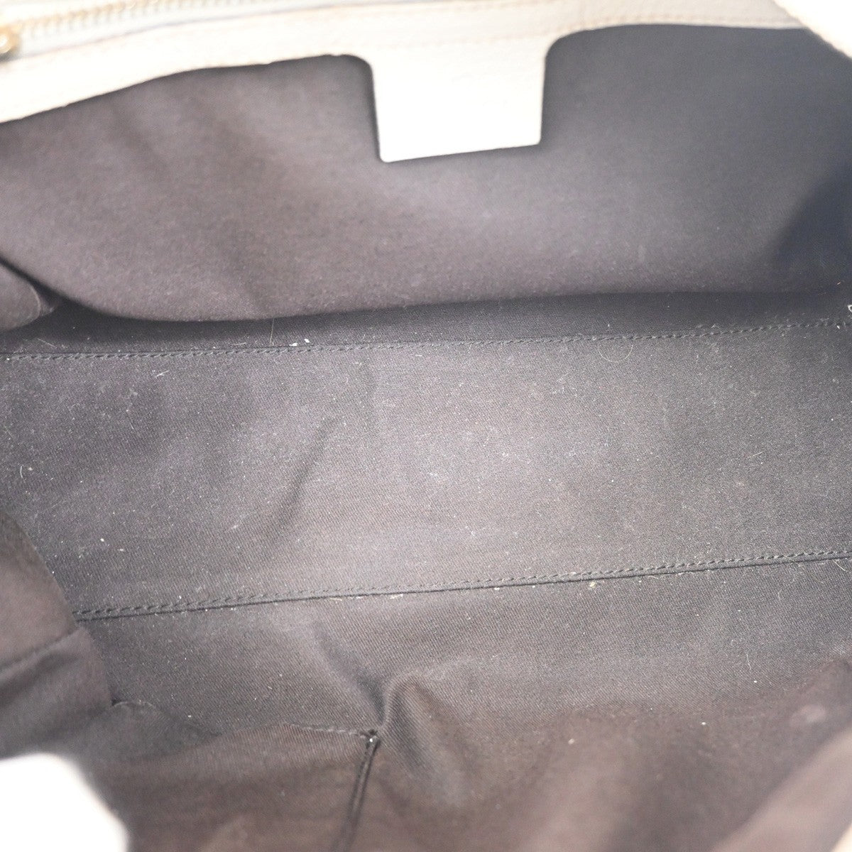 GUCCI GG Pattern Charmy Hand Boston Bag Canvas Leather Brown White GHW 04ZA341