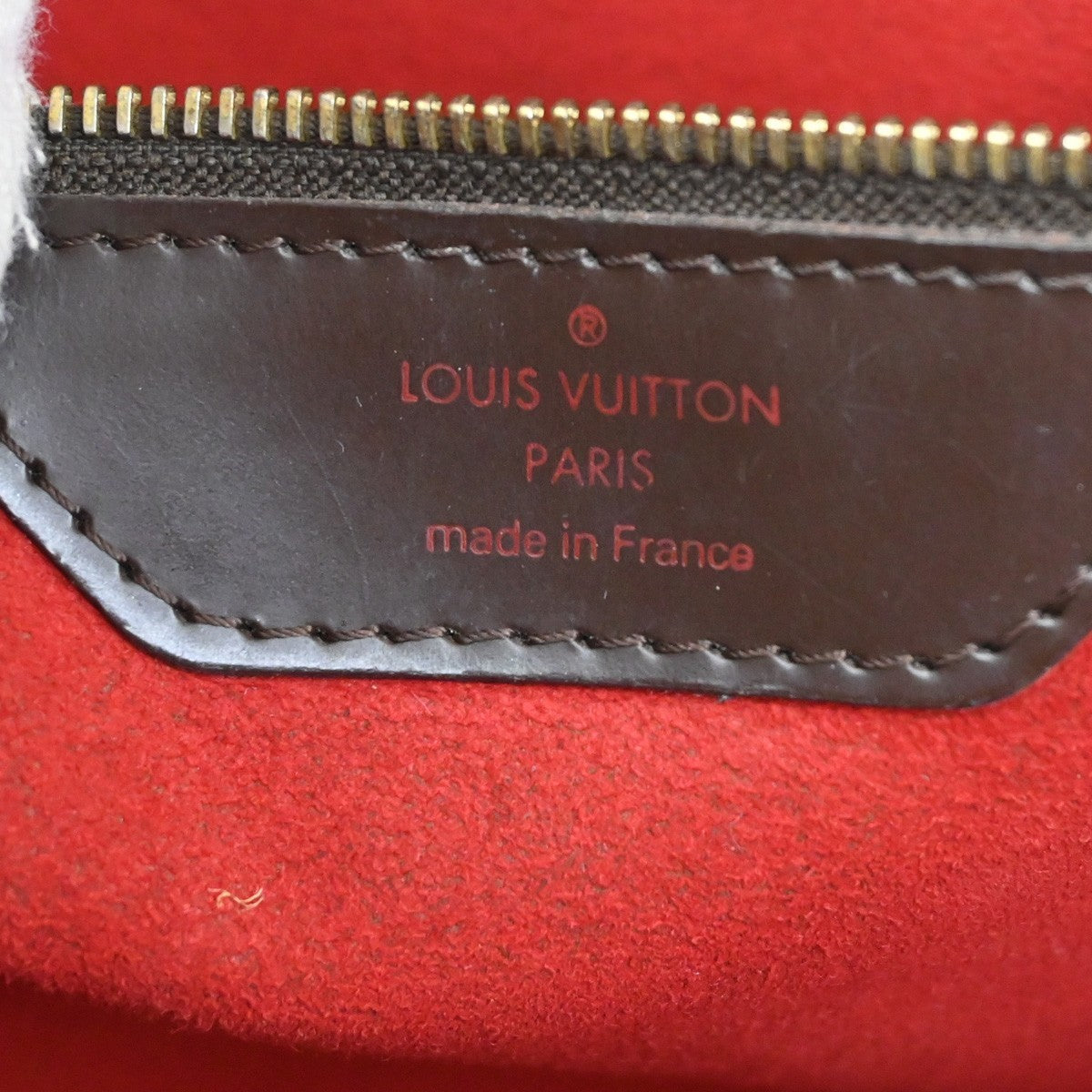 LOUIS VUITLOUIS VUITTON Hampstead MM Shoulder Bag Damier Leather N51204 16KB478