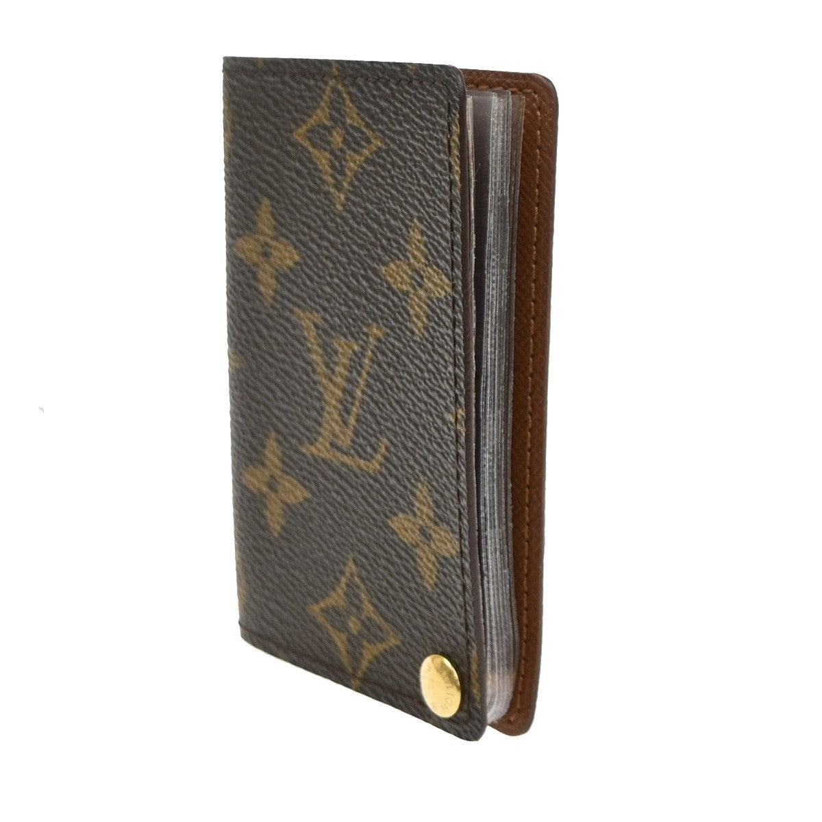 LOUIS VUITTON Porte Carte Credit Pression Card Case Monogram BN M60937 67MA638