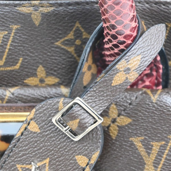 LOUIS VUITTON Exotic Tote MM 2way Hand Bag Monogram Etoile BN N90311 50MA531