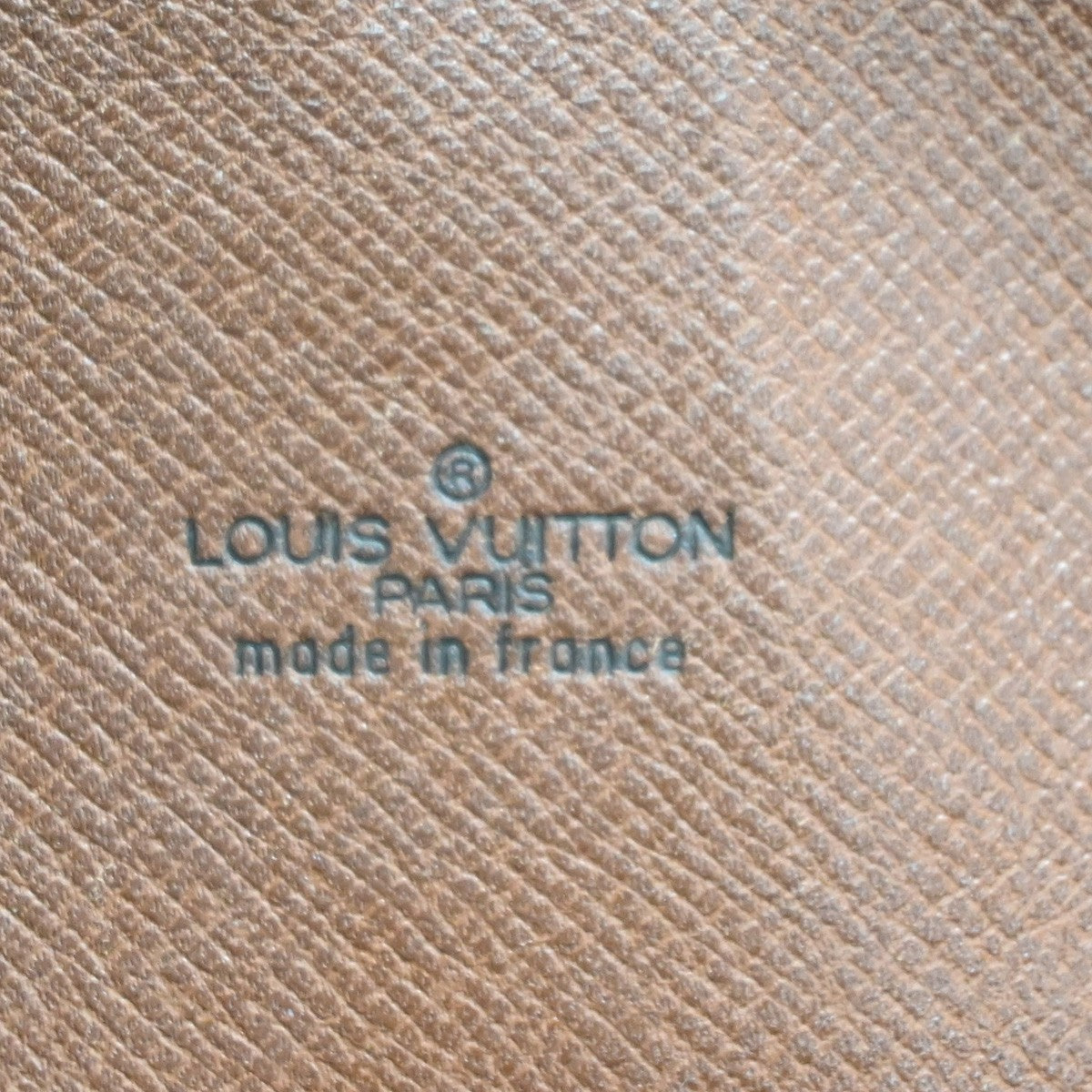LOUIS VUITTON Saint Cloud GM Shoulder Bag Monogram Leather Brown M51242 39SA149