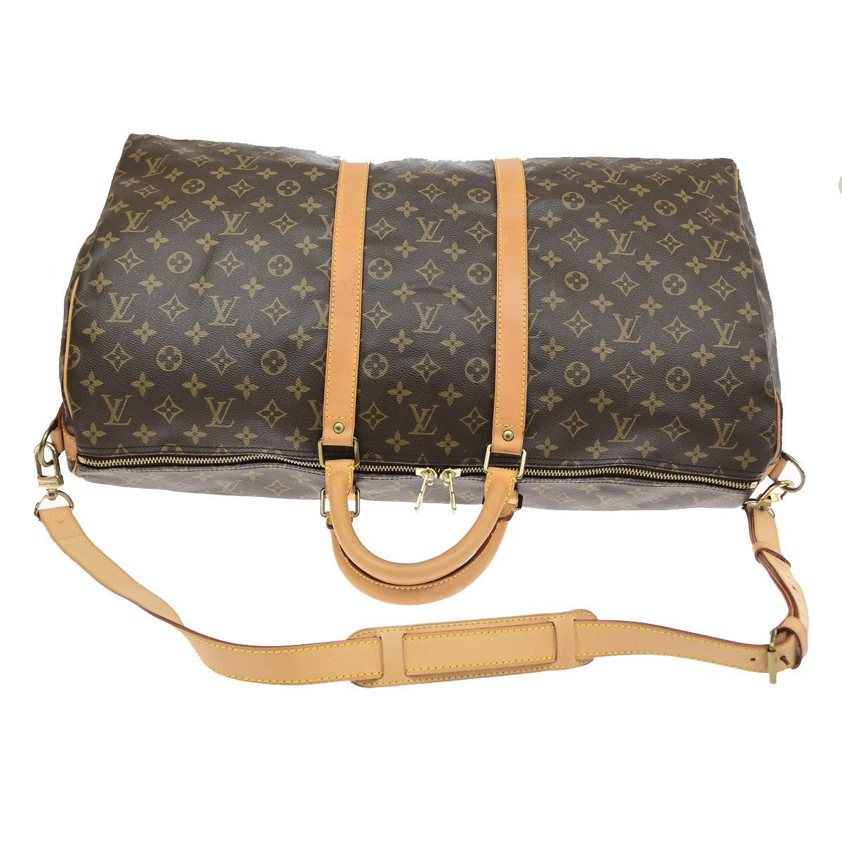 LOUIS VUITTON Keepall Bandouliere 55 Travel Hand Bag Monogram BN M41414 55SA160