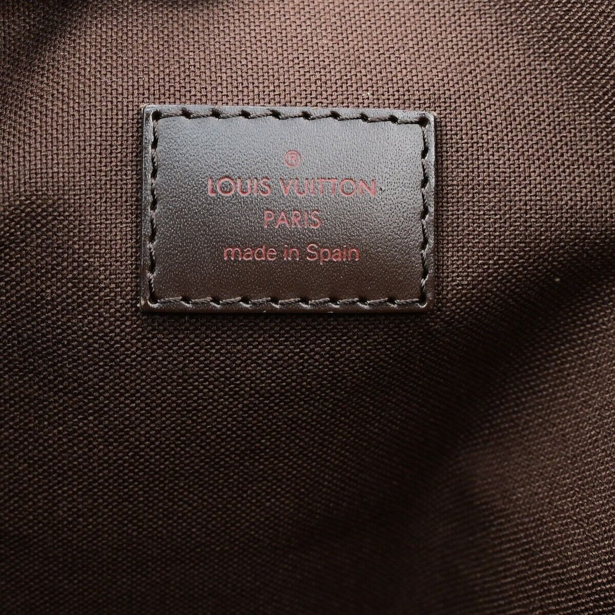 LOUIS VUITTON Cabas Beaubourg Shoulder Bag Damier Ebene Leather N52006 46ED345
