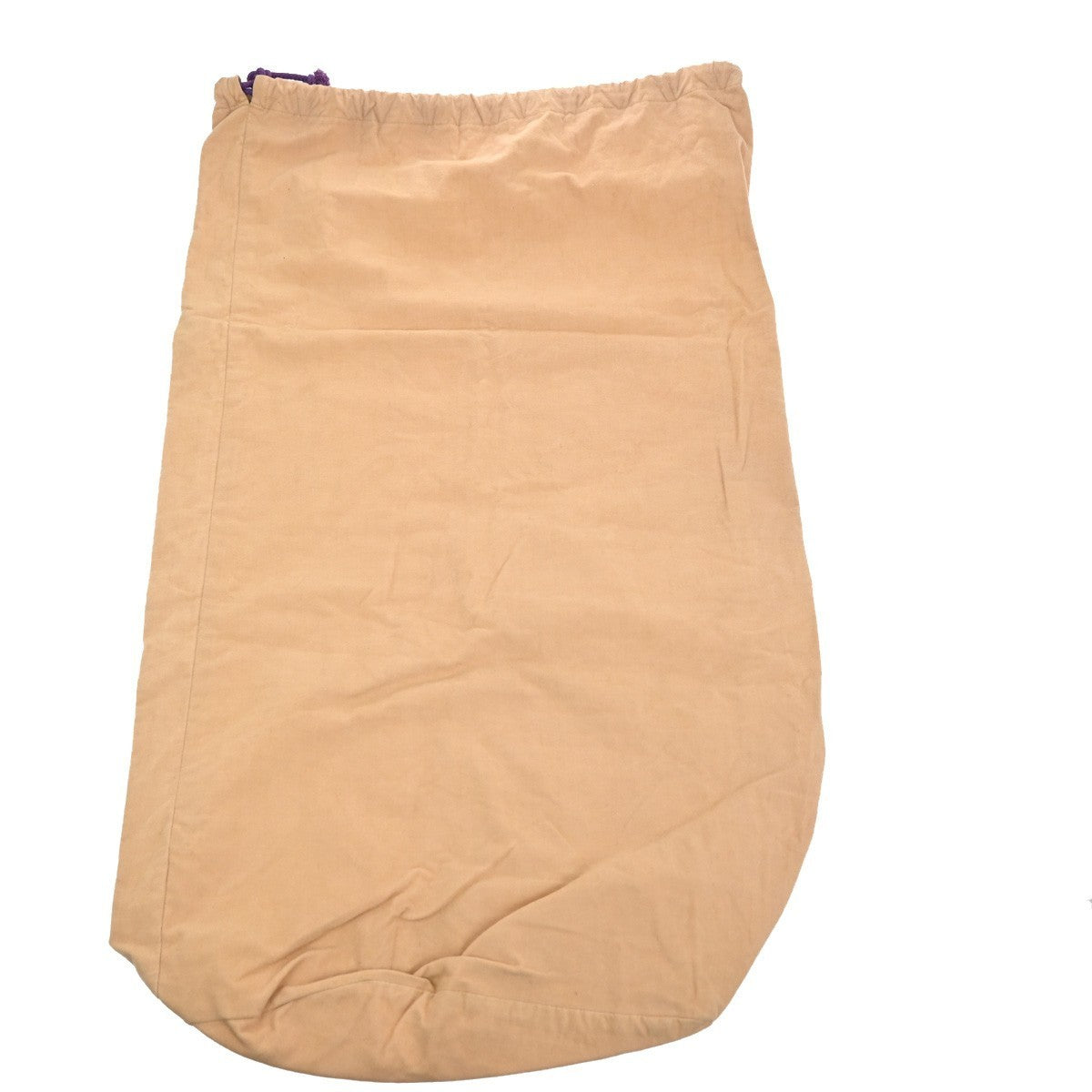 LOUIS VUITTON Logo 10 Set Dust Bag Drawstring Canvas Cotton Beige Brown 09TA385