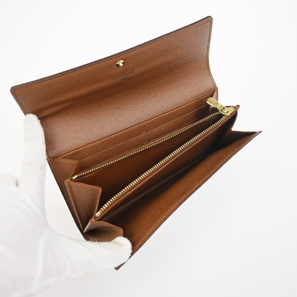 LOUIS VUITTON Portefeuille Sarah Long Wallet Monogram Leather BN M61734 88RQ010