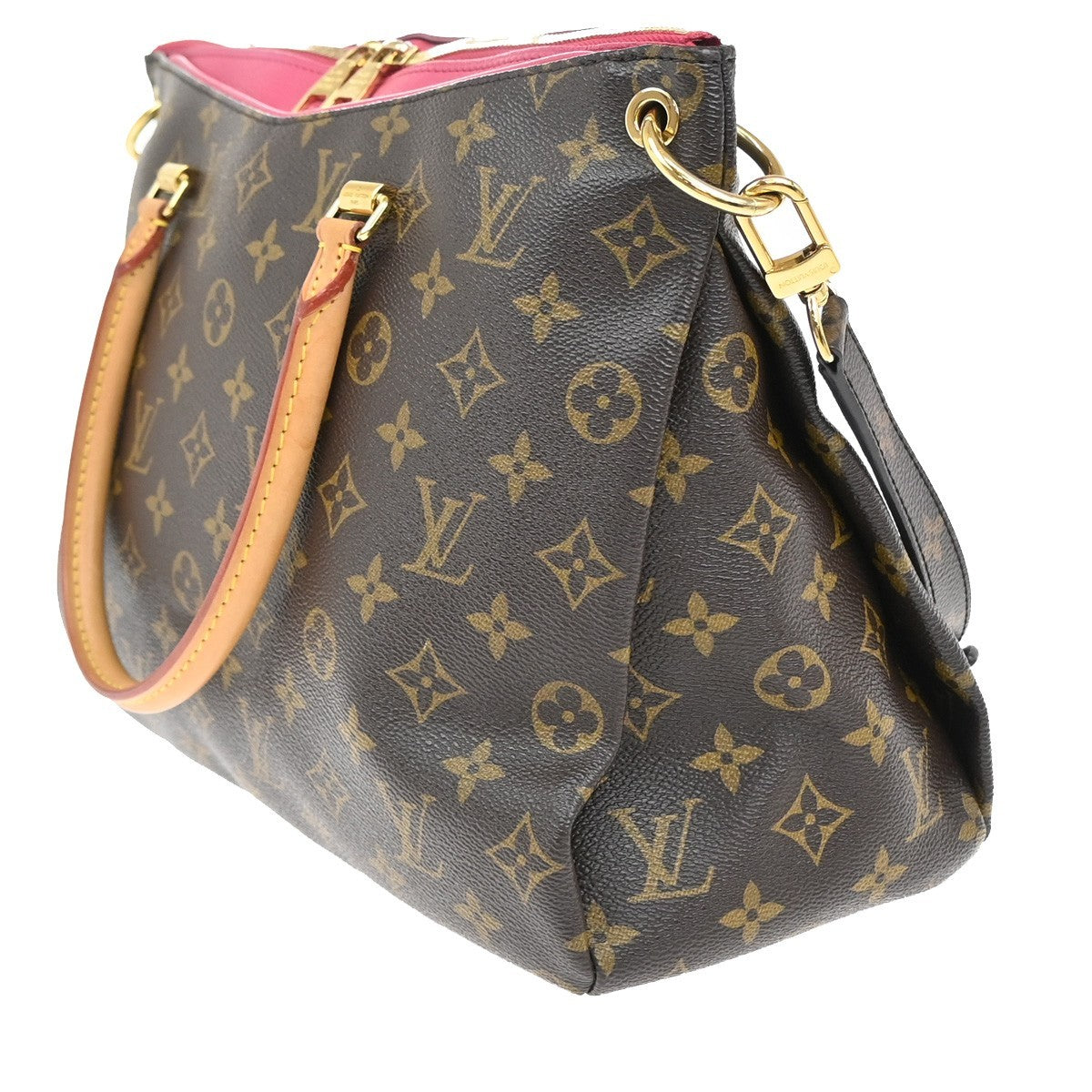 LOUIS VUITTON Pallas 2Way Shoulder Hand Bag Monogram Leather PK M41147 689RF677