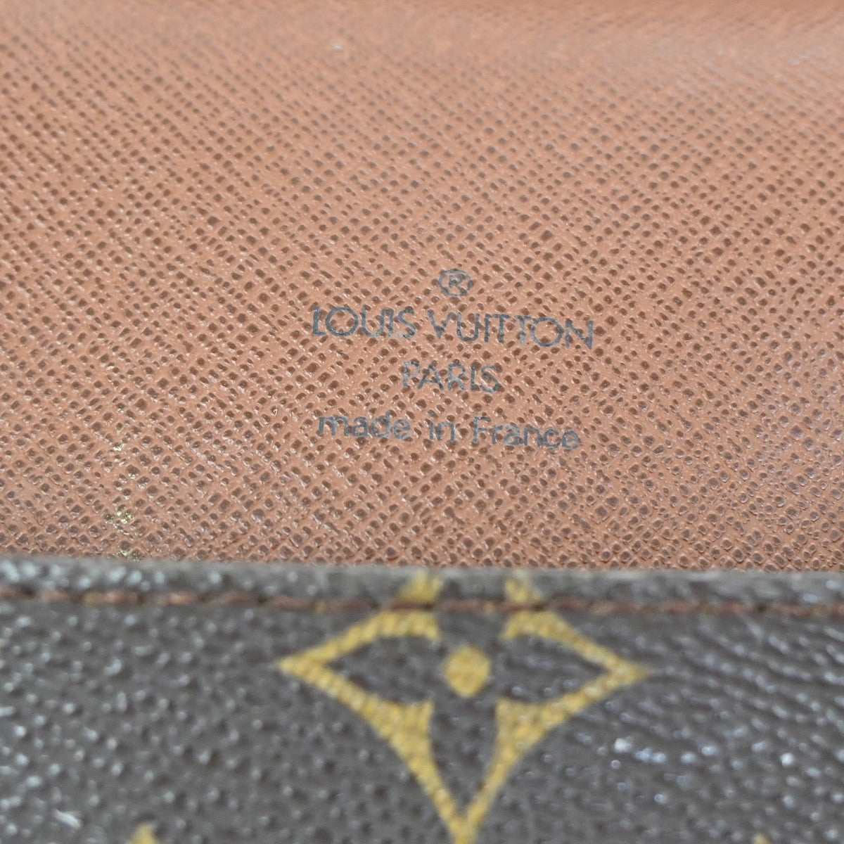LOUIS VUITTON Musette Shoulder Bag Monogram Leather Brown France M51256 81KC182