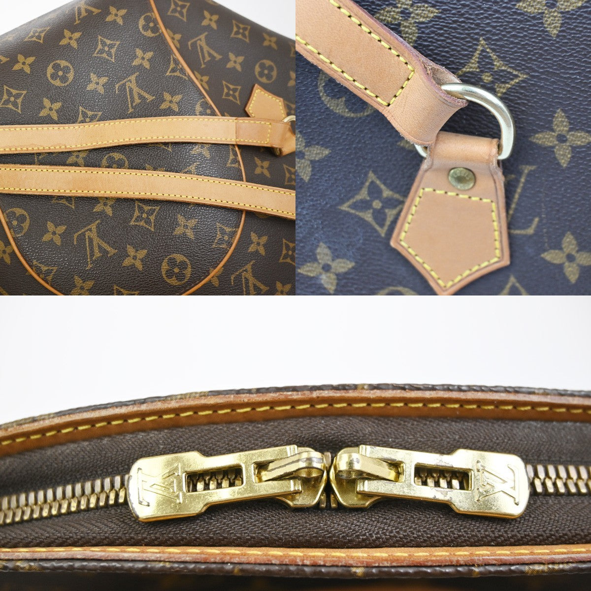 LOUIS VUITTON Ellipse Shopping Shoulder Bag Monogram Leather BN M51128 97KC698