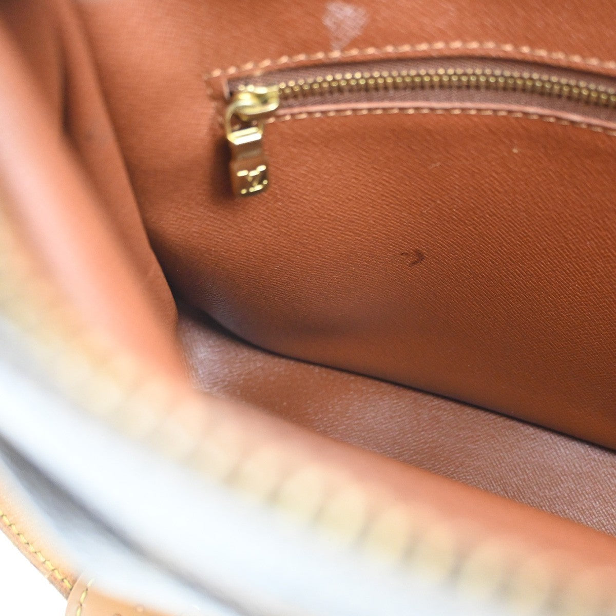 LOUIS VUITTON Boulogne 30 Shoulder Bag Monogram Leather Brown M51265 82CA634