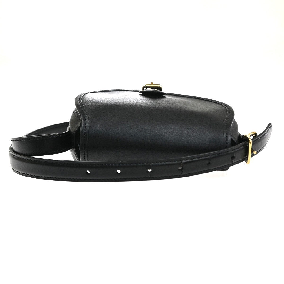 LOUIS VUITTON LV Tambourine Shoulder Bag Calfskin Leather Black M55505 603KC983