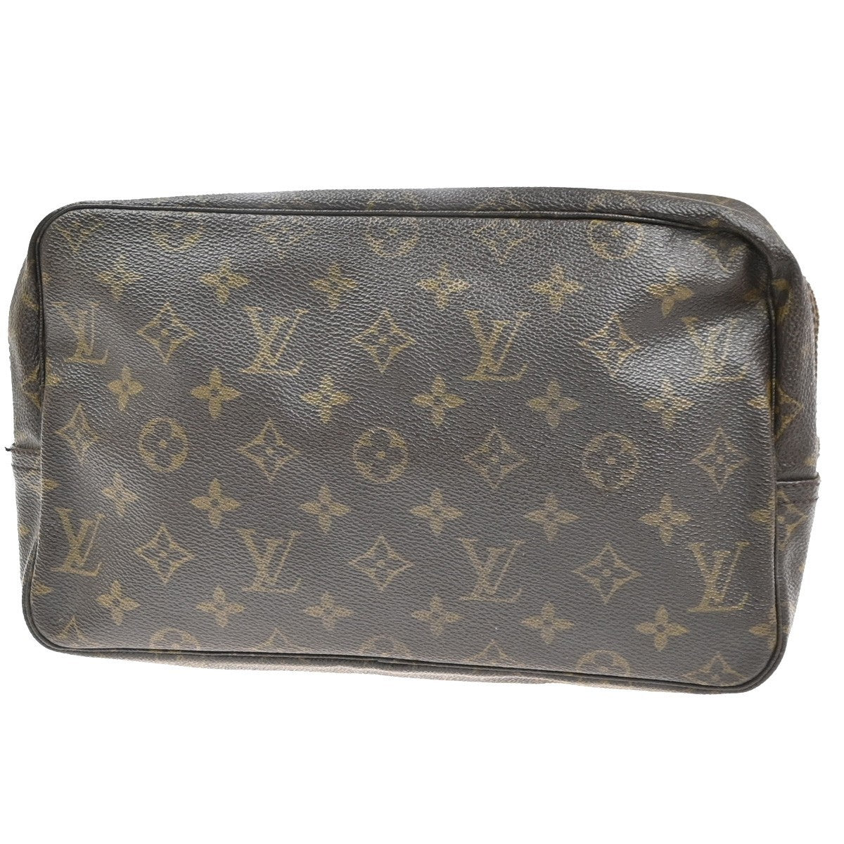 LOUIS VUITTON Trousse Toilette 28 Clutch Hand Bag Monogram Brown M47522 07MA464