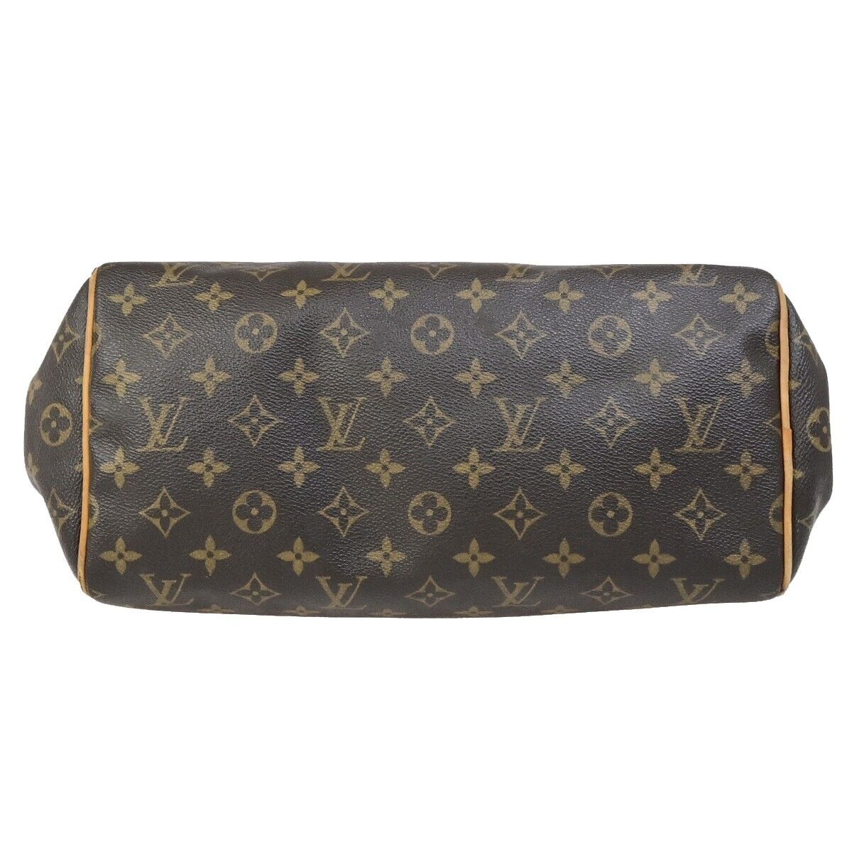 LOUIS VUITTON Montorgueil PM Shoulder Bag Monogram Leather Brown M95565 32ED377