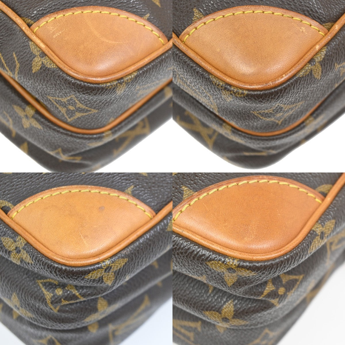 LOUIS VUITTON Amazon Crossbody Shoulder Bag Monogram Leather BN M45236 32TA047