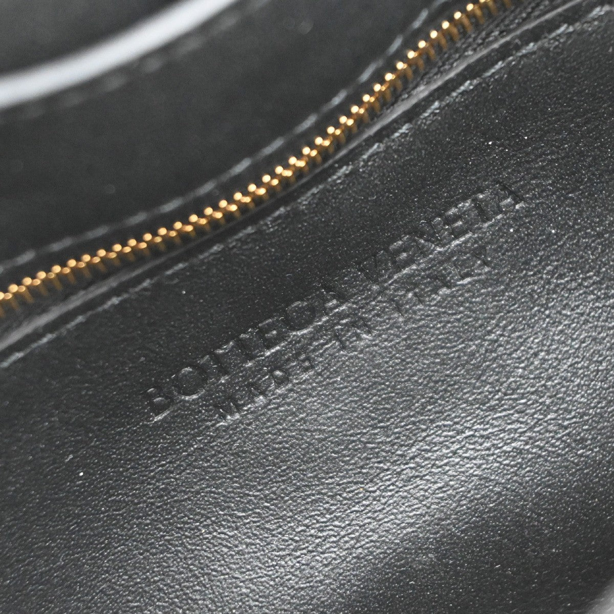 BOTTEGA VENETA Intrecciato Cassette 2Way Shoulder Bag Leather Black 684RP092