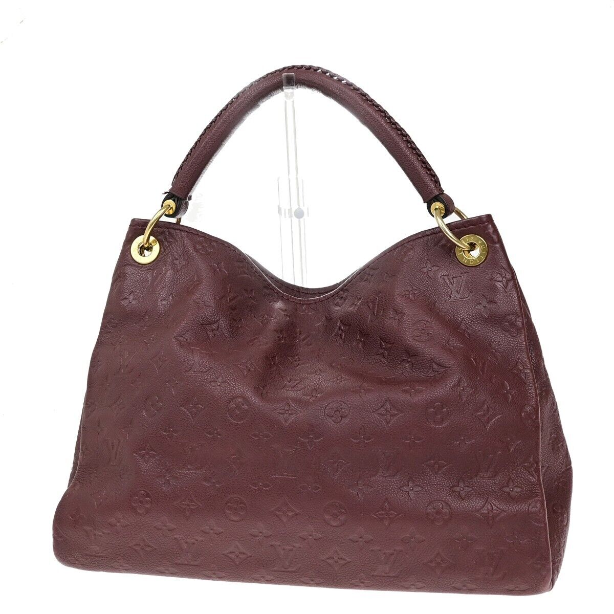 LOUIS VUITTON Artsy MM Shoulder Bag Monogram Empreinte Red M93451 614EE043