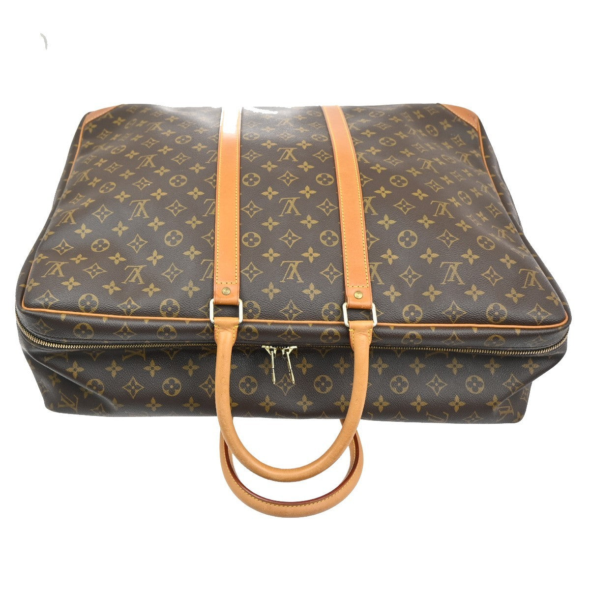 LOUIS VUITTON Sirius 55 Travel Hand Bag Monogram Leather Brown M41404 77CA396