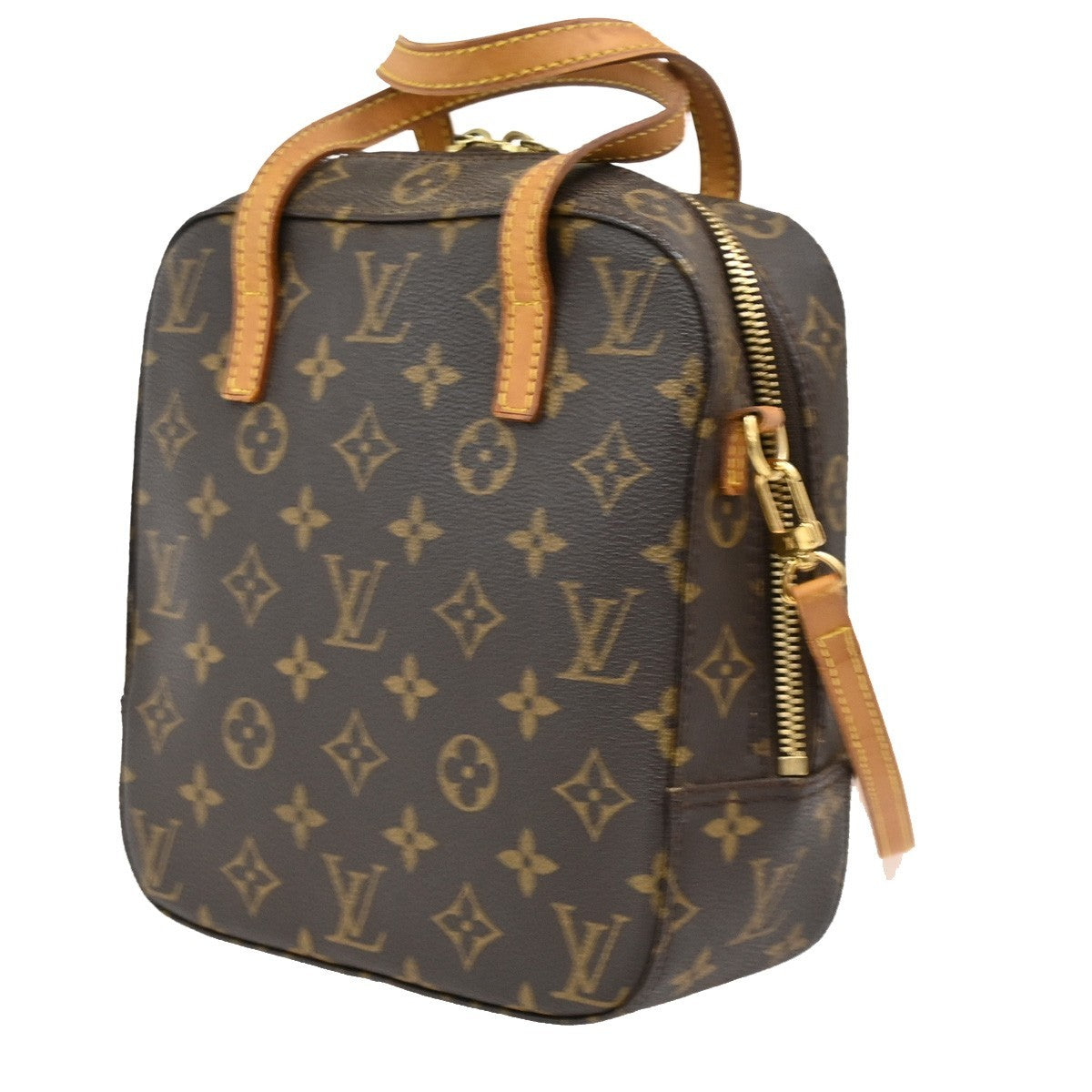 LOUIS VUITTON Spontini 2Way Shoulder Hand Bag Monogram Leather BN M47500 17DA174