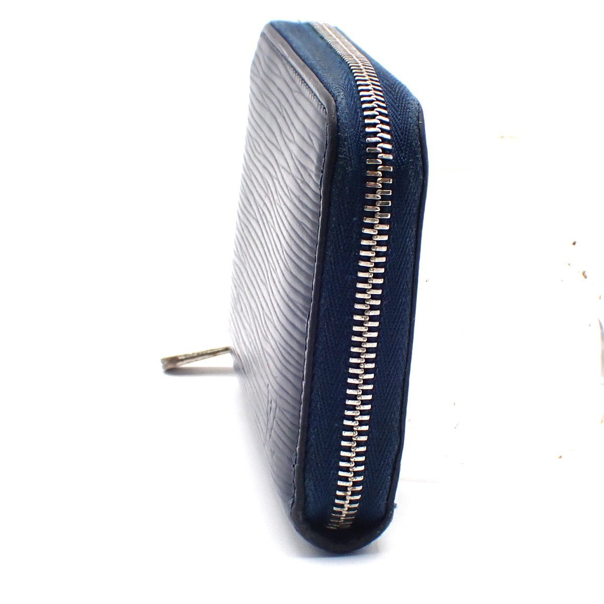 LOUIS VUITTON Zippy Coin Case Compact Wallet Epi Leather Blue M60384 67KC870