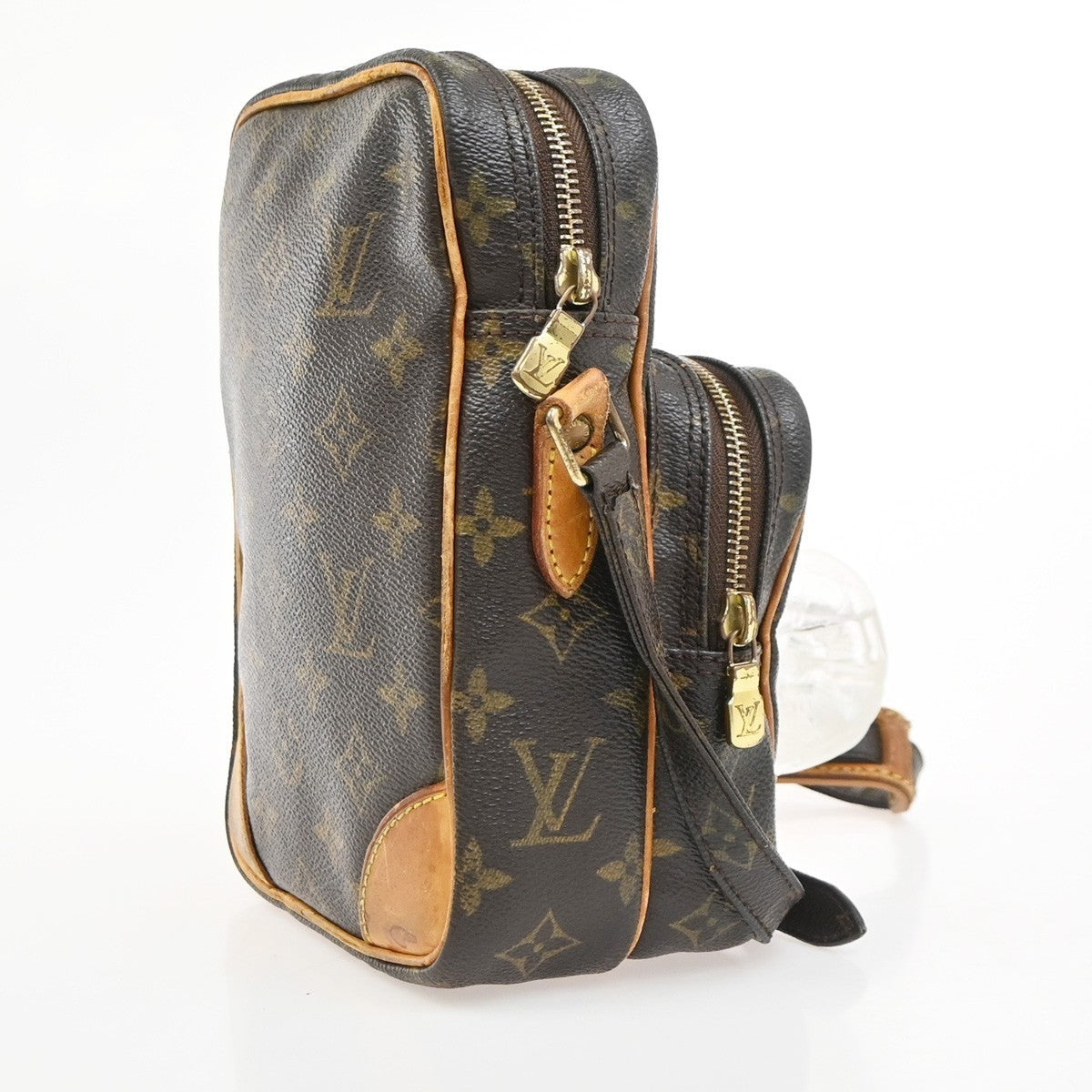 LOUIS VUITTON Amazon Crossbody Shoulder Bag Monogram Leather BN M45236 34PA093