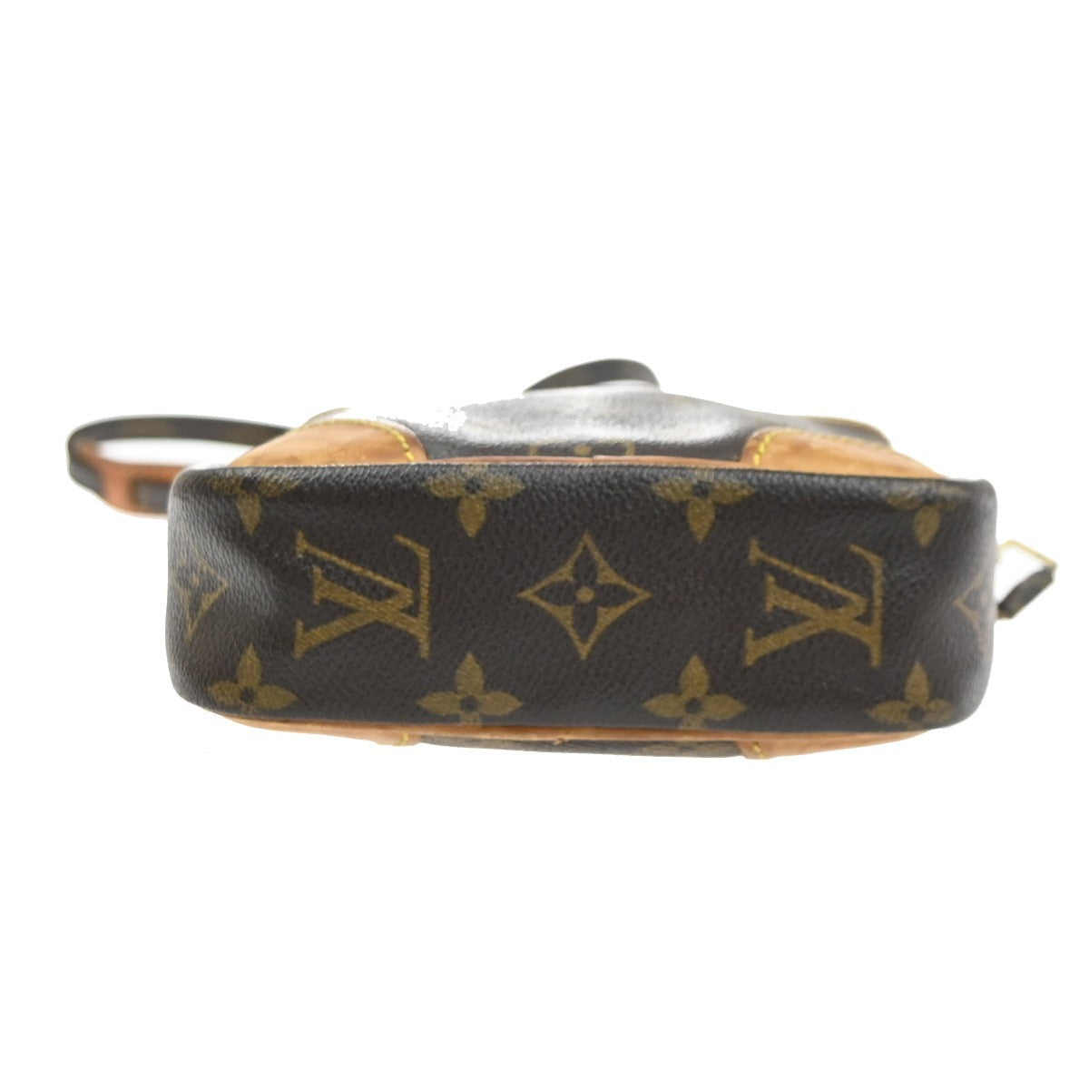 LOUIS VUITTON Danube Shoulder Bag Monogram Leather Brown France M45266 69SA146