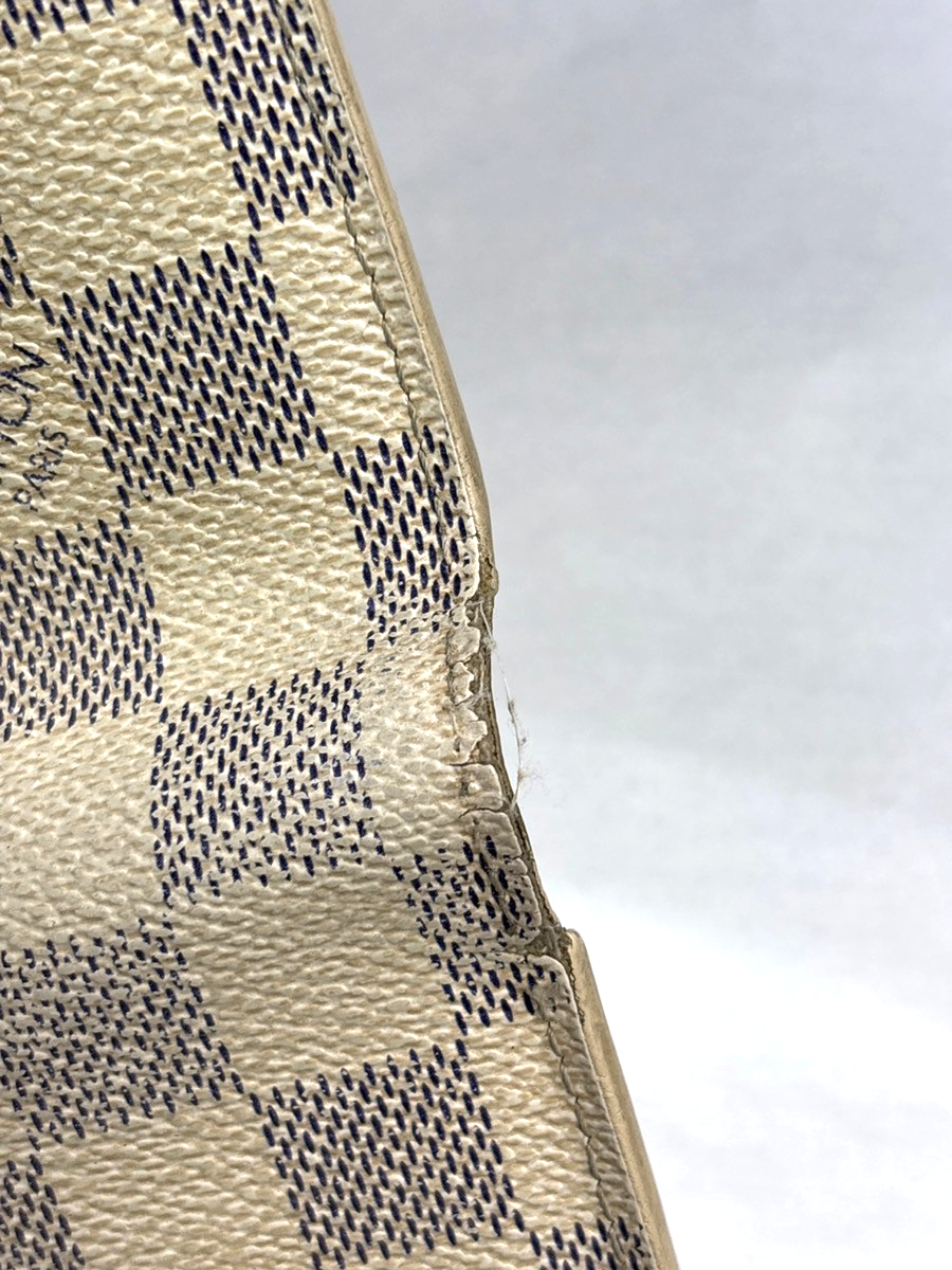 LOUIS VUITTON Portefeuille Viennois Wallet Damier Azur Leather N61676 01KD103