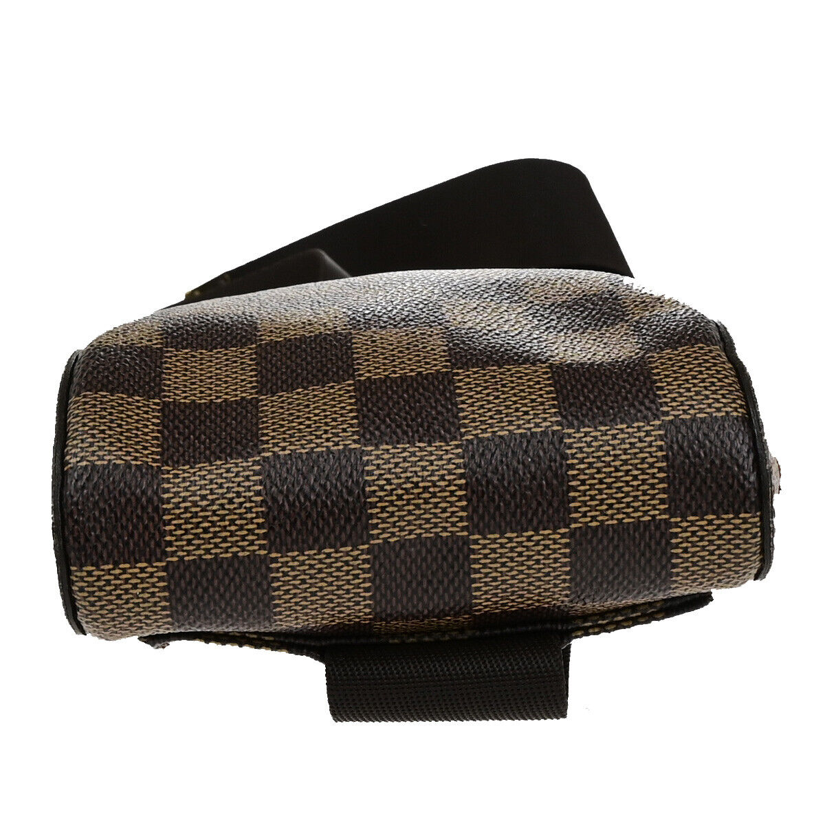 LOUIS VUITTON Geronimos Bum Body Bag Damier Ebene Leather Brown N51994 16YG630
