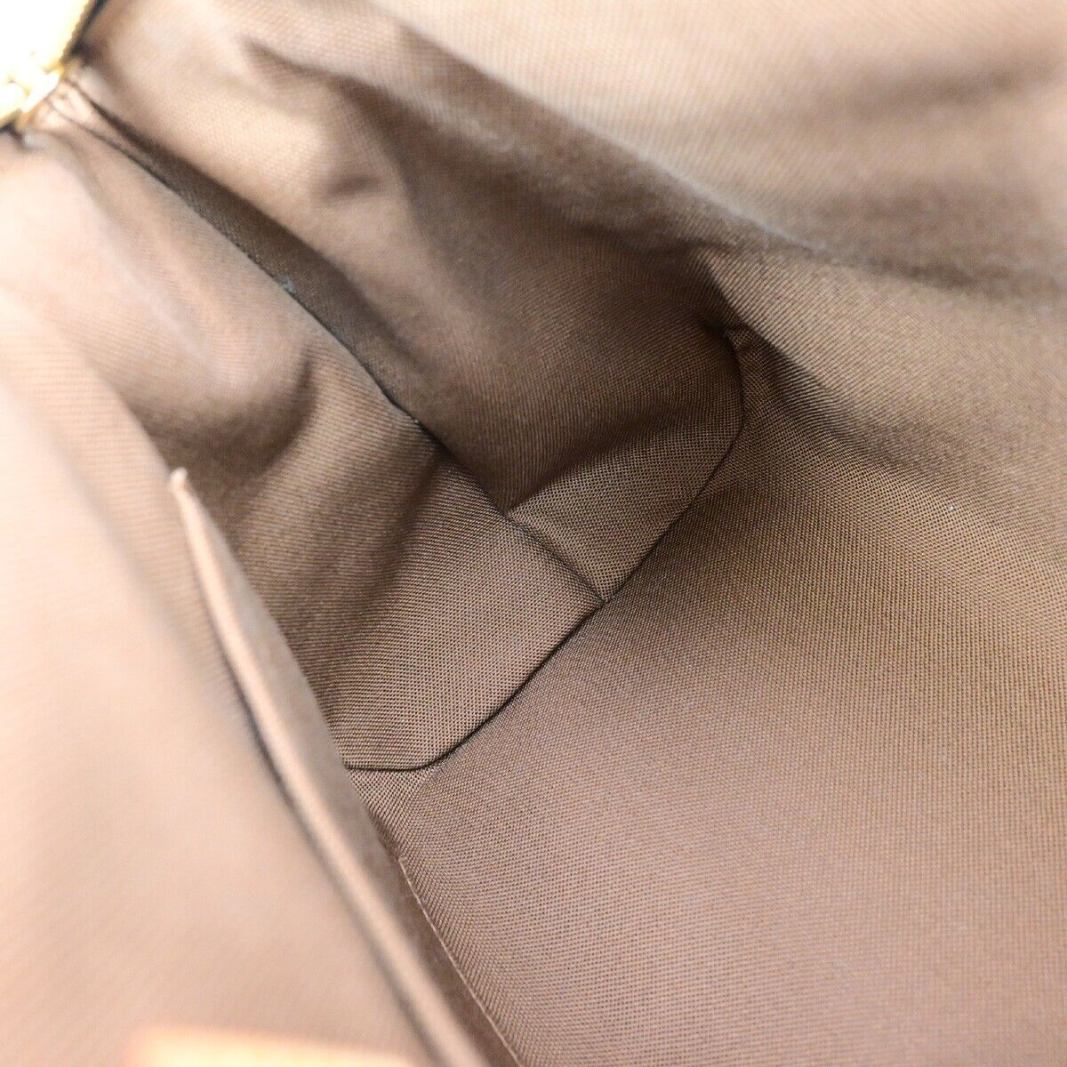 LOUIS VUITTON Tivoli PM Hand Bag Monogram Leather Brown France M40143 667RK709