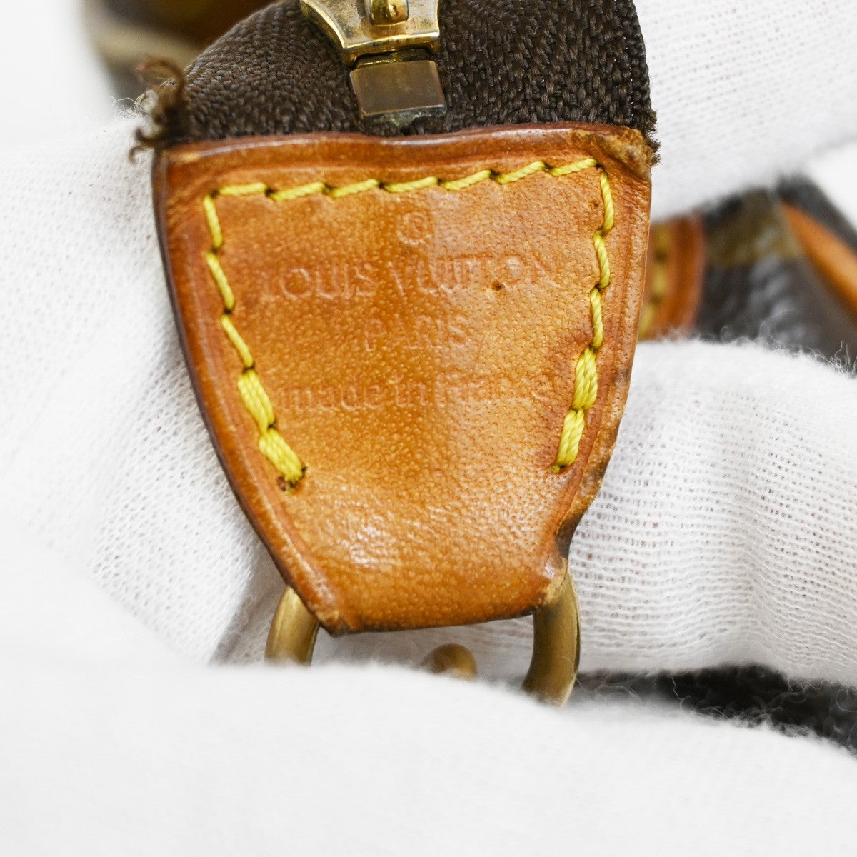 LOUIS VUITTON Eva 2Way Chain Shoulder Bag Monogram Leather Brown M95567 99EF312