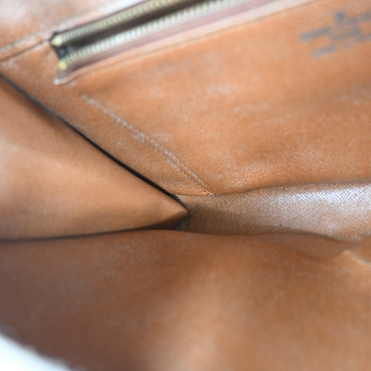 LOUIS VUITTON Bordeaux Clutch Bag Monogram Leather Brown M51797 01AA078