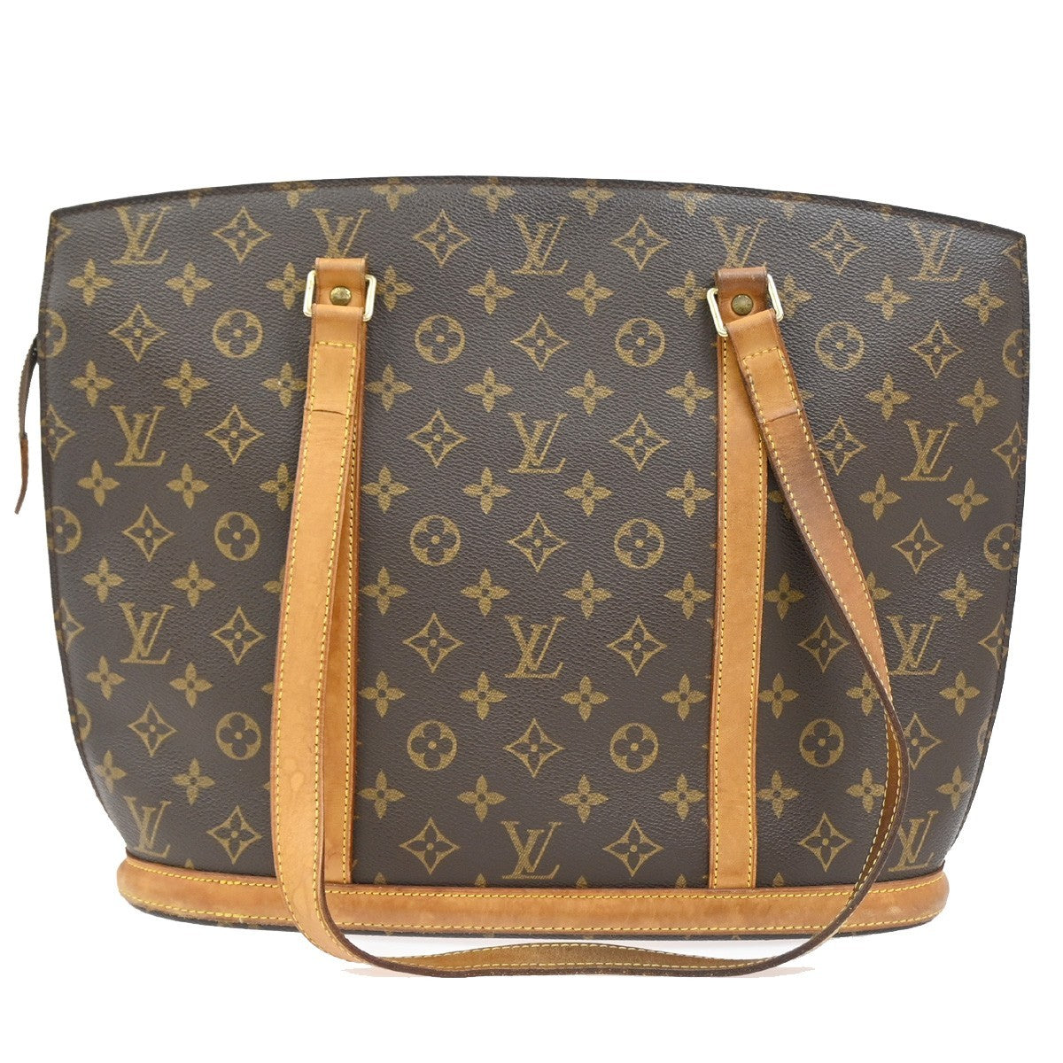 LOUIS VUITTON BABYLONE Shoulder Bag Monogram Leather Brown France M51102 84SA030