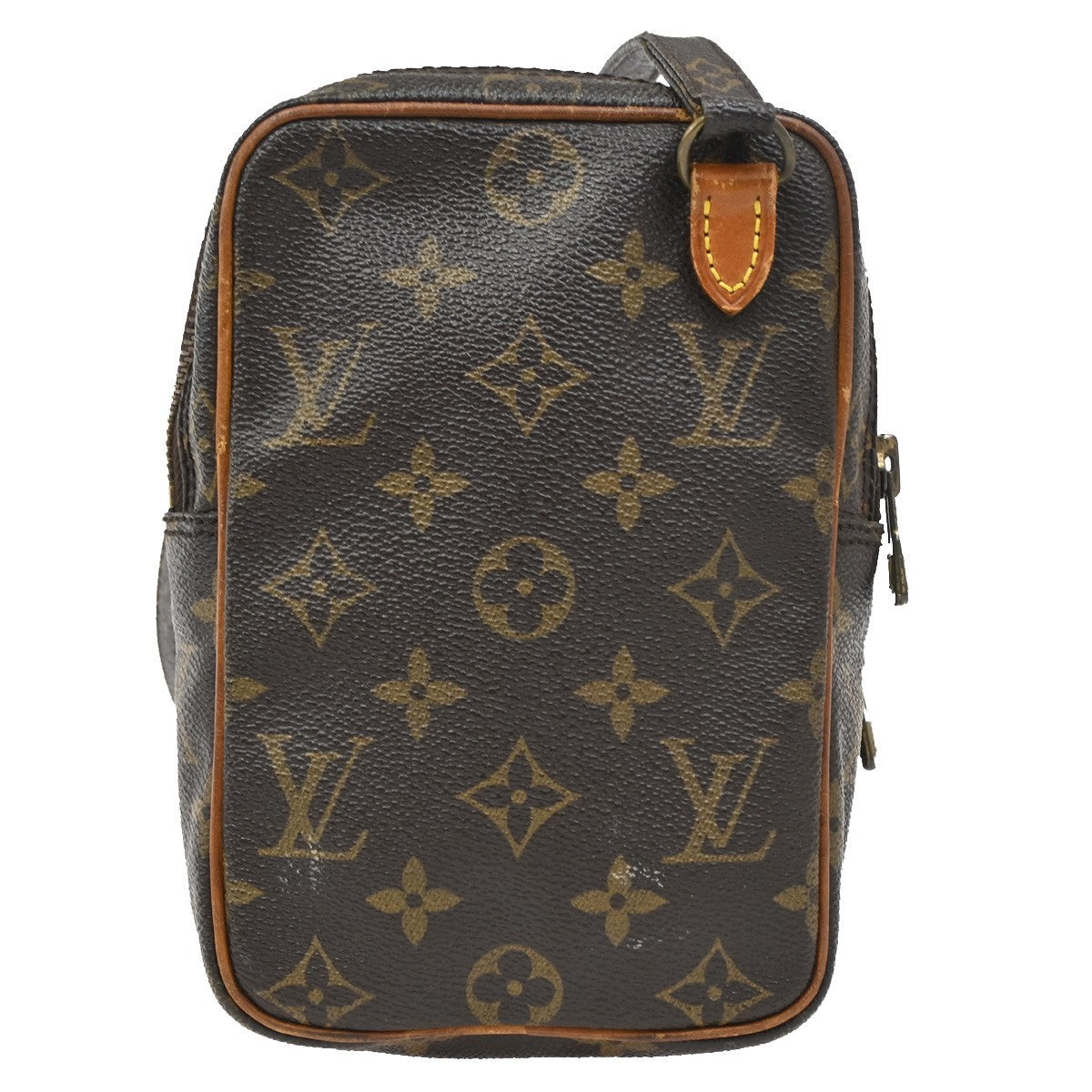 LOUIS VUITTON Mini Amazon Shoulder Bag Monogram Leather Brown M45238 32CA276