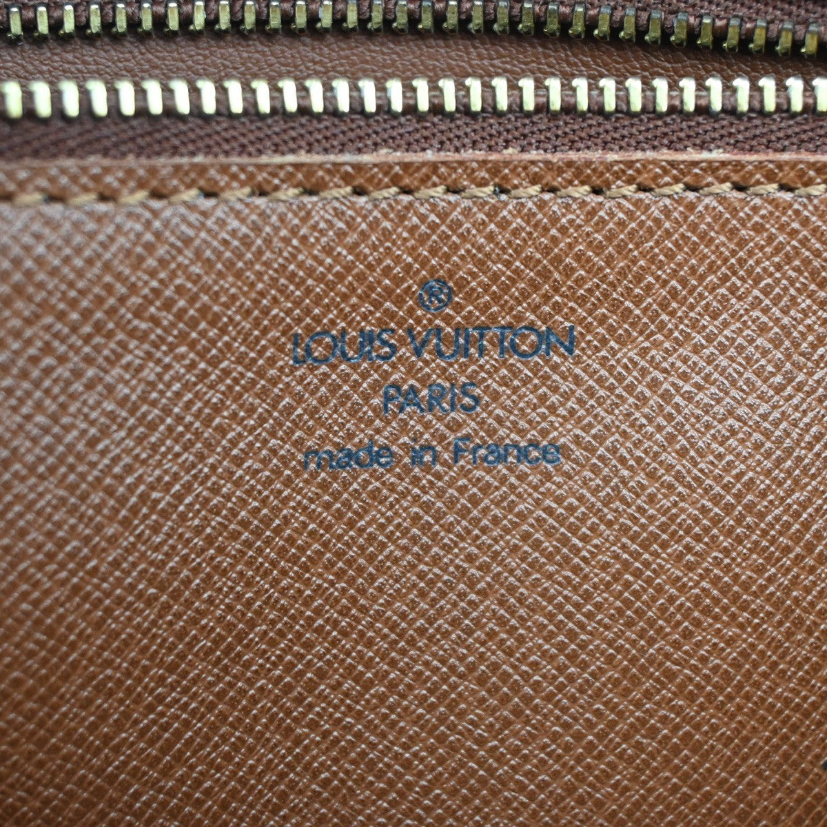 LOUIS VUITTON Marly Dragonne GM Clutch Hand Bag Monogram Brown M51825 04CA100