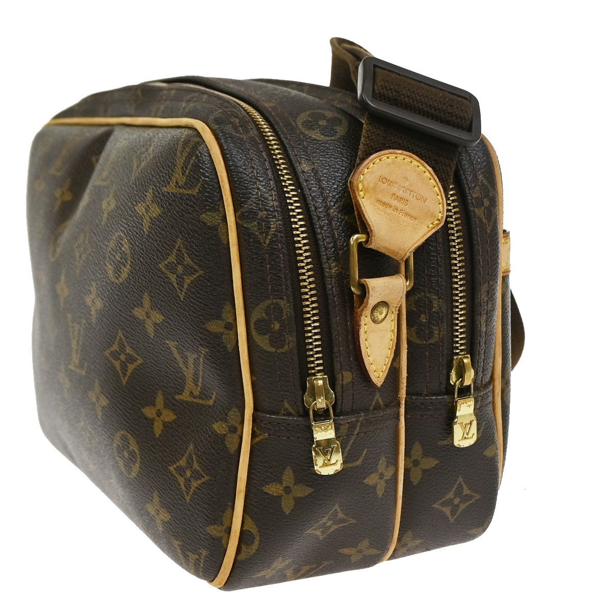 LOUIS VUITTON Reporter Crossbody Shoulder Bag Monogram Leather BN M45254 70CA919