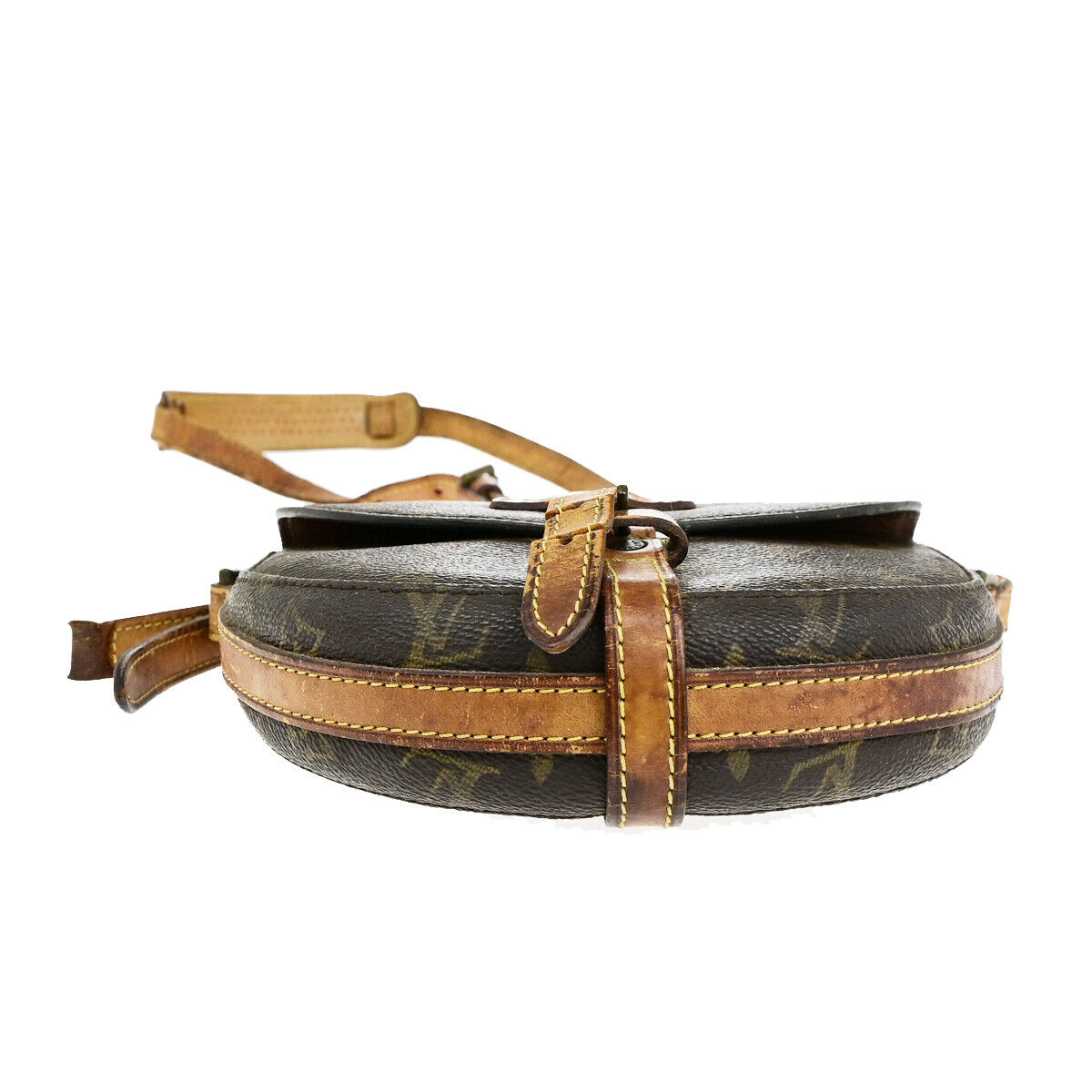 LOUIS VUITTON Chantilly PM Shoulder Bag Monogram Leather Brown M51234 60YG608