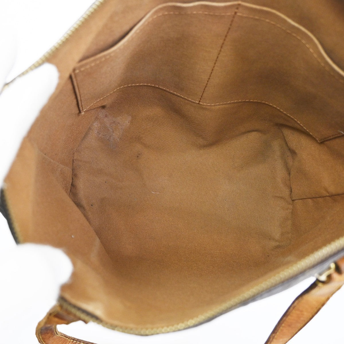 LOUIS VUITTON Logo Totally PM Shoulder Bag Monogram Leather Brown M56688 38KB590