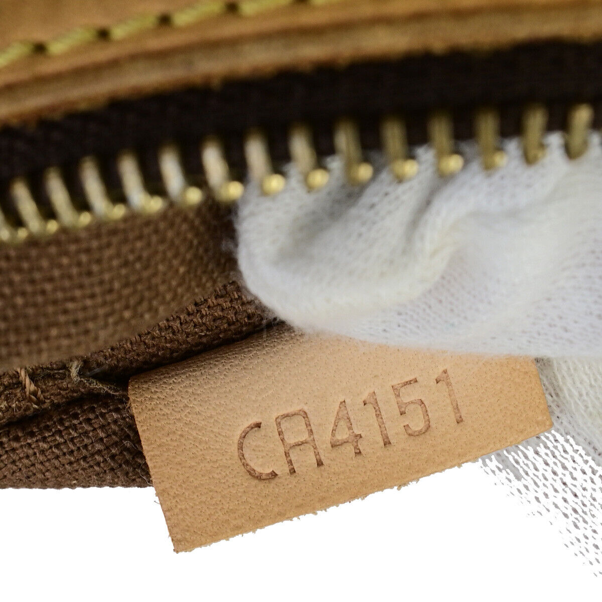 LOUIS VUITTON Odeon PM Shoulder Bag Monogram Leather Brown Spain M56390 76SJ503