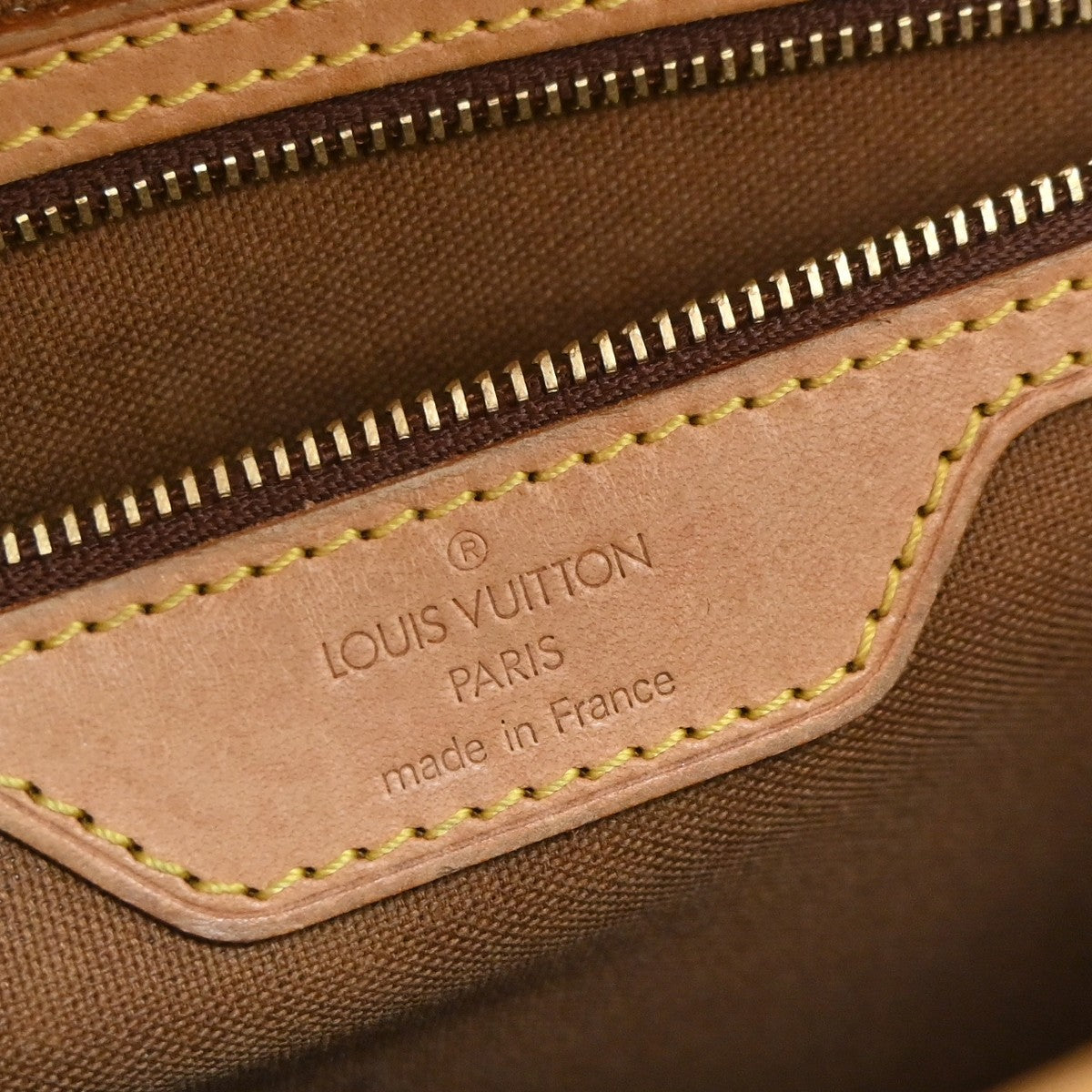 LOUIS VUITTON Sologne Shoulder Bag Monogram Leather Brown France M42250 22YJ164
