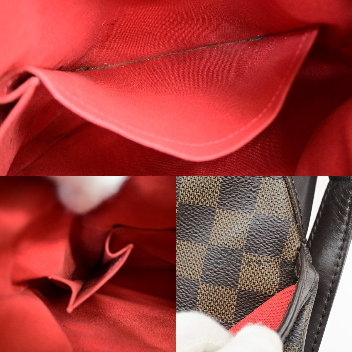 LOUIS VUITTON Bloomsbury PM Shoulder Bag Damier Leather Brown N42251 11MA719