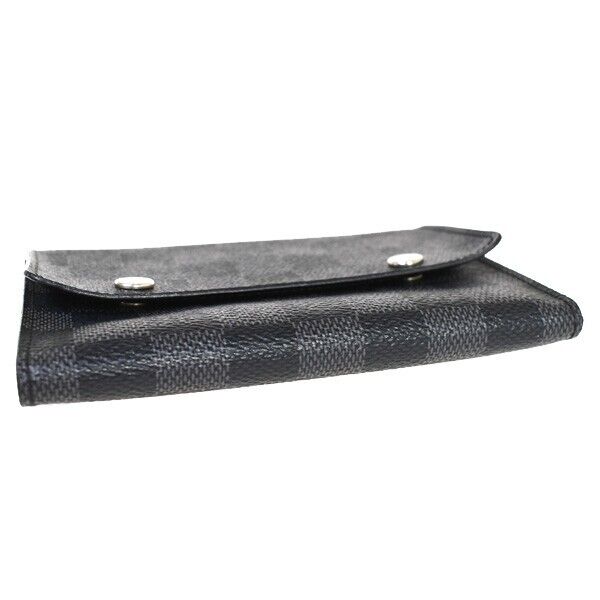 LOUIS VUITTON Portefeuille Compact Bifold Wallet Damier Graphite N63083 76MZ969