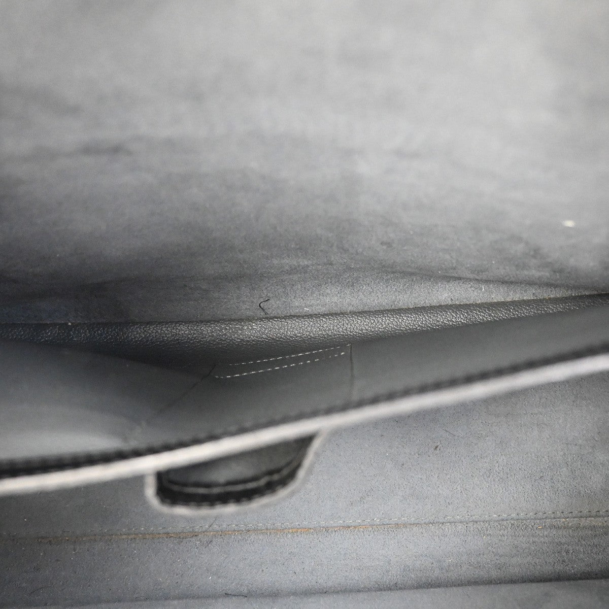 LOUIS VUITTON Sorbonne Business Hand Bag Epi Leather Black GHW M54512 34KC905