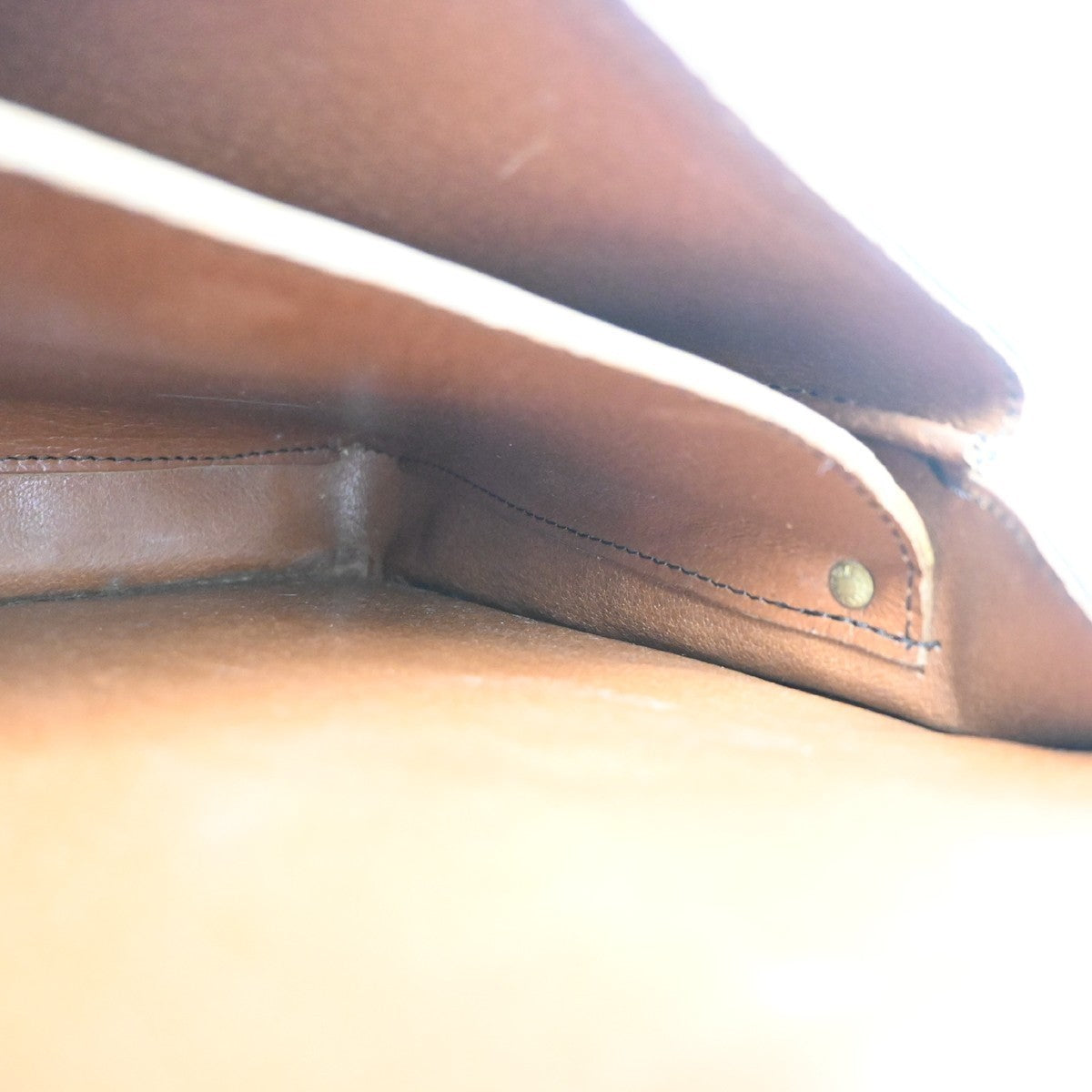LOUIS VUITTON Cartouchiere GM Shoulder Bag Monogram Leather Brown M51252 39KC446