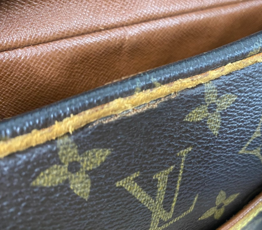 LOUIS VUITTON Trocadero 27 Shoulder Bag Monogram Leather Brown M51274 66ZA314