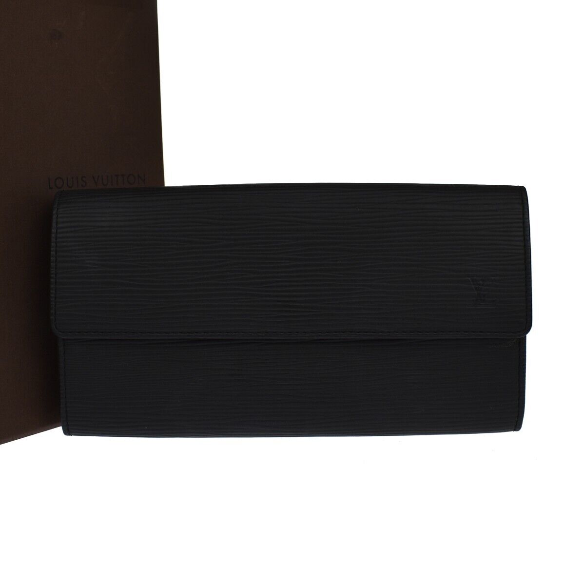 LOUIS VUITTON Porte Monnaie Credit Long Bifold Wallet Epi Leather M63572 62GA238