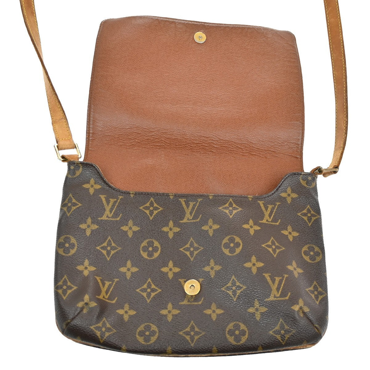 LOUIS VUITTON Musette Tango Long Shoulder Bag Monogram Leather BN M51388 36EE159