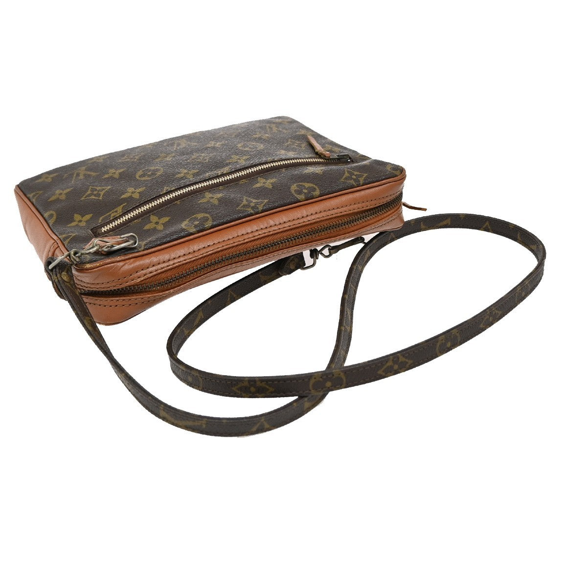 LOUIS VUITTON Pochette Sport Shoulder Bag Monogram Brown N0.183 62FC135