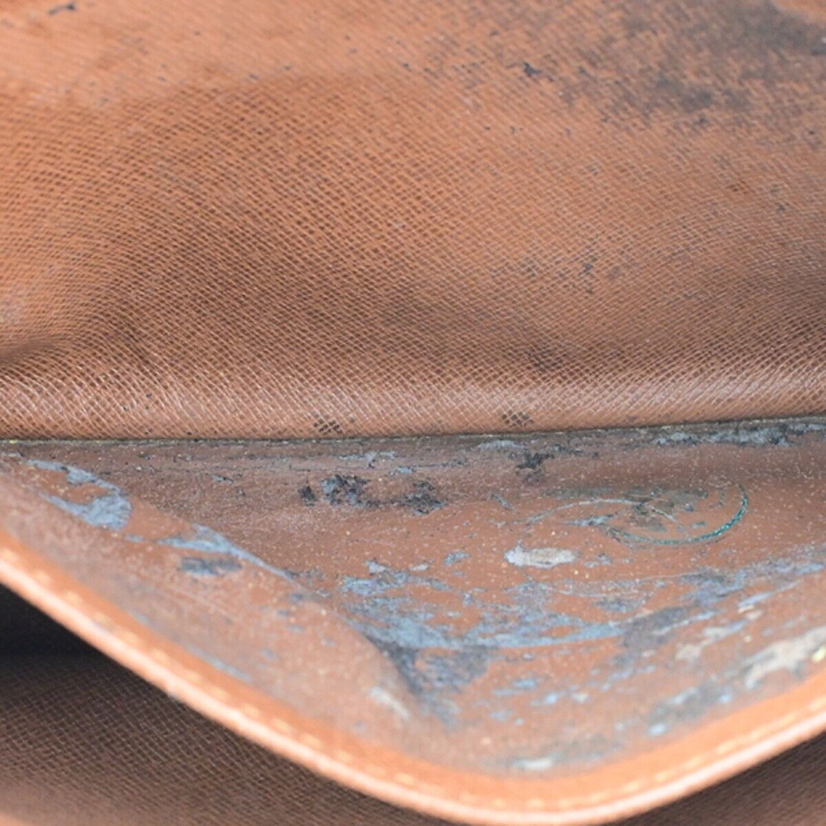 LOUIS VUITTON Compiegne 23 Clutch Hand Bag Monogram Leather Brown M51847 66ED106