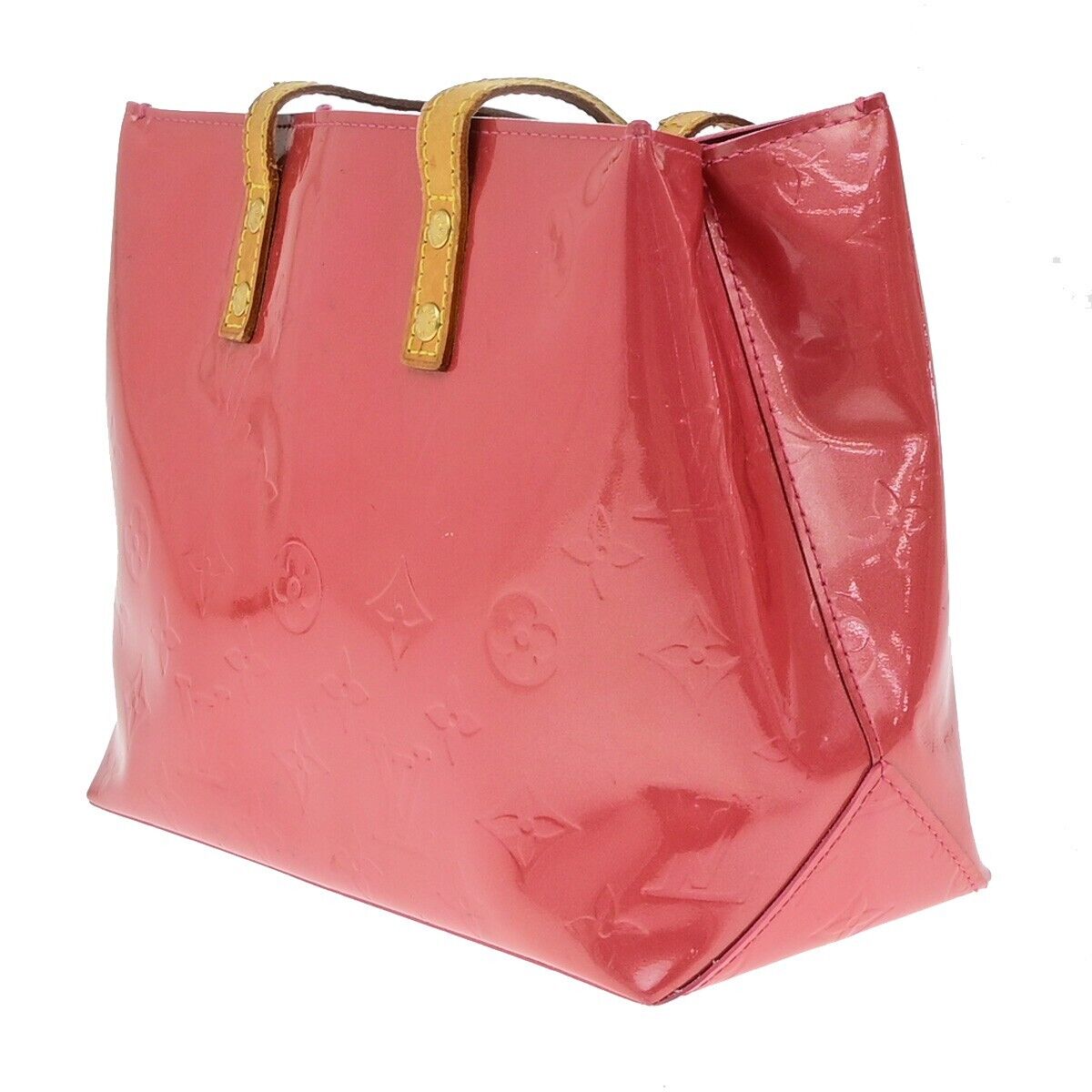 LOUIS VUITTON Read PM Hand Bag Monogram Vernis Patent Leather PK M9132F 09ED970